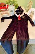 Harry Potter Gryffindor sleepwear pajamas costume footless one piece Size 8