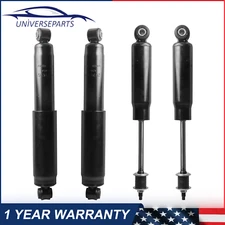 Full Pack 4 Front Rear Shocks Struts Absorbers Fits 1987-95 Jeep Wrangler 344092