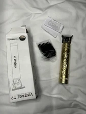 Gillette King C Beard Trimmer Set with 3 Interchangeable Combs - Black