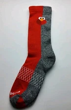 Bombas Sesame Street Elmo Crew Socks Size L
