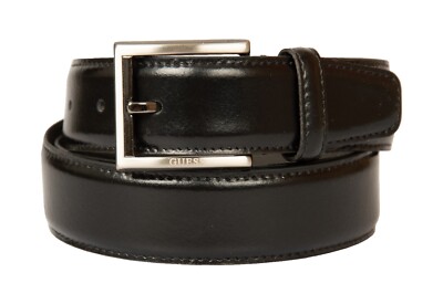 Kürzbarer Ledergürtel für Herren Gürtel Mann aus Leder GUESS Artikel BM5019 LEA3
