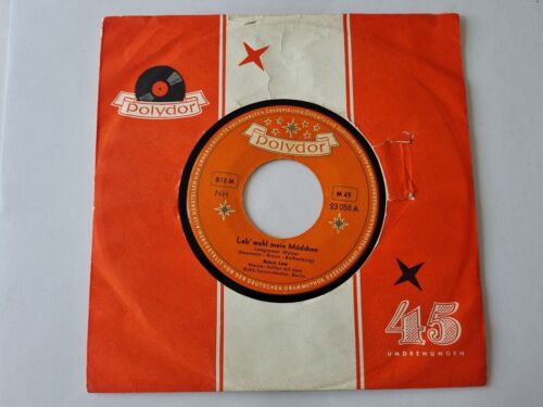 Vinyle single 7" Bruce Low - Leb' Wohl Mein Girl / CV Unchained mélody / Rigthe - Photo 1 sur 1