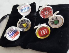 SWM twinshock trials bike cufflinks