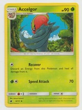 2017 Pokemon Sun and Moon Crimson Invasion 9/111 Accelgor U