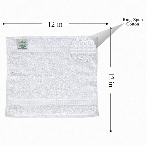 Premium 100% Ring spun Cotton Washcloth Machine Washable, Multipurpose Towels - Picture 16 of 26
