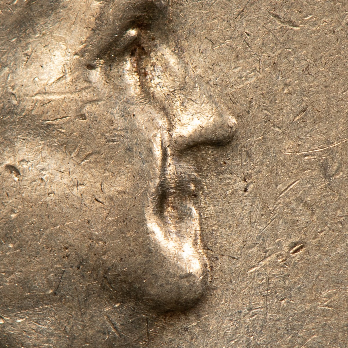 1954 50c Franklin Half Dollar - Strong Vampire Bugs Bunny Clash