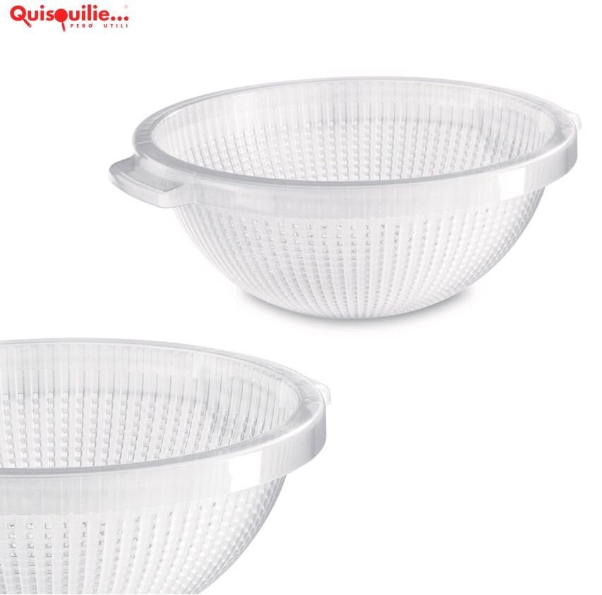 SCOLAPASTA COLAPASTA RISTO' PER ALIMENTI TRASPARENTE CM Ø 36 X 12,5 H