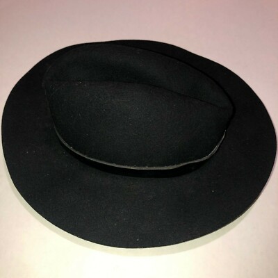 Black Wool Floppy Wide Brim Hat Size Medium NWOT size: M ASOS | Accessories | Asos Black Wool Floppy Wide Brim Hat  main image 3
