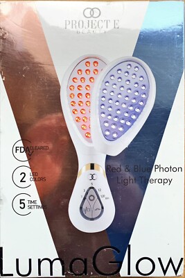 Project E Beauty LumaGlow Rote Blaue LED-Lichttherapie Ultra Photon Anti Aging