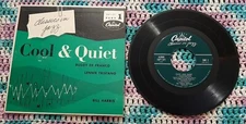 Classics in Jazz 45 EP Cool & Quiet Part 1 Capitol EAP 1-371 ex w pic sleeve