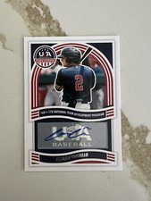 Andrew Costello 2024 USA Baseball Stars & Stripes 16U/17U National Team Auto