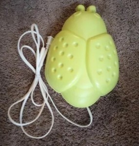 Vintage IKEA Green Ladybug Nightlight