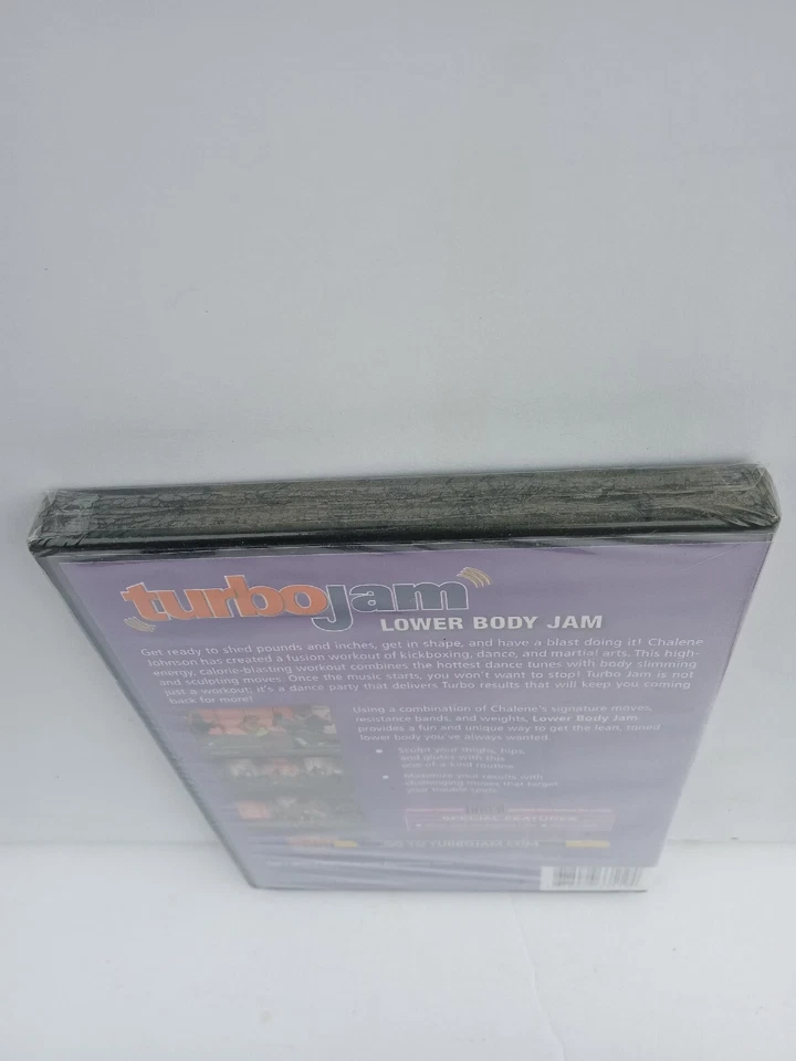Turbo Jam: Lower Body Jam Fitness DVD 2005 Beachbody New Sealed Chalene Johnson  - Image 3 of 4