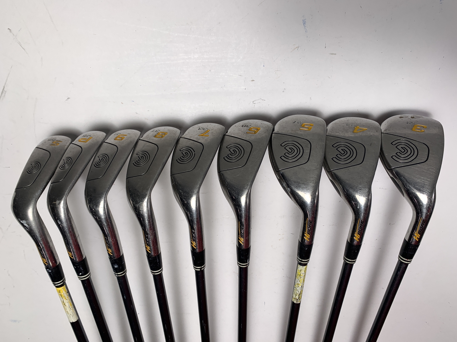 Cleveland Hibore Iron Set 3PW+SW 75g Senior Graphite Mens RH eBay