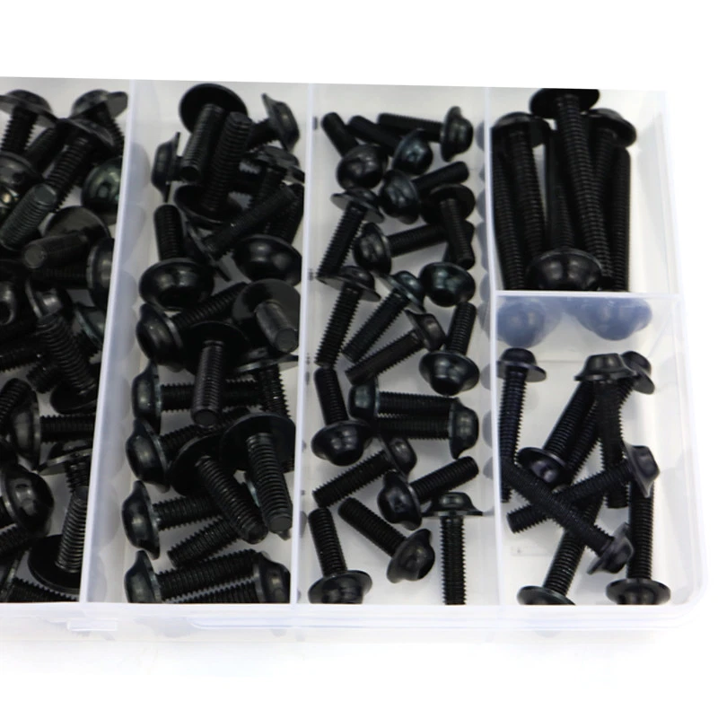 Kit completo de pernos de carenado apto para BMW K1200S K1200GT K1300S K1600GT G310GS G310R Foto 3 de 4