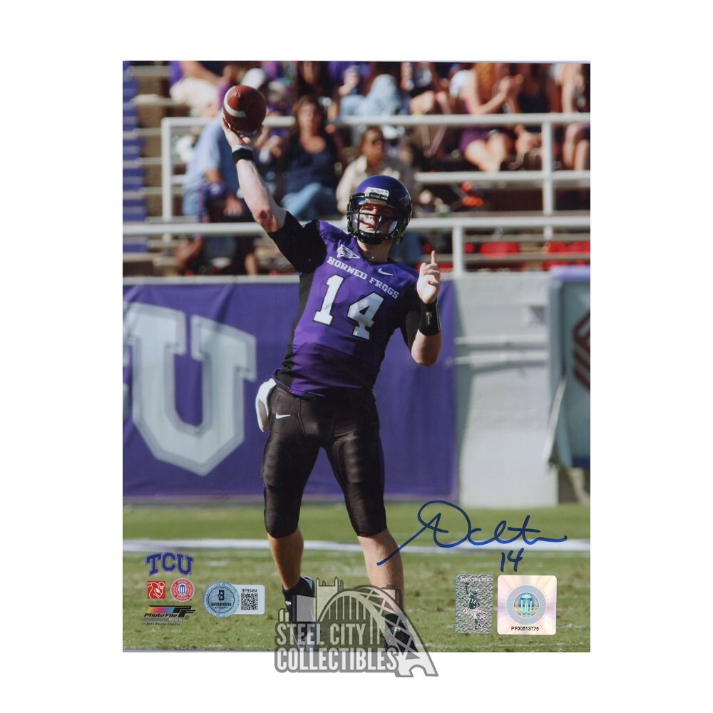 Andy Dalton Autographed Signed TCU 8x10 Football Photo - BAS 