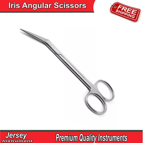 Dental Iris Angular Gum Scissors Delicate Tissue Surgical Ophthalmic Shears CE - 第 1/4 張圖片