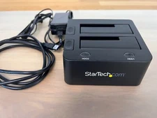 StarTech Dual Hard Drive Dock USB 3.0 for 2.5" and 3.5" SATA hard drives