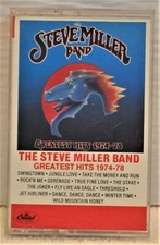 THE STEVE MILLER BAND "Greatest Hits 1974-78" Cassette Capitol C4-46101