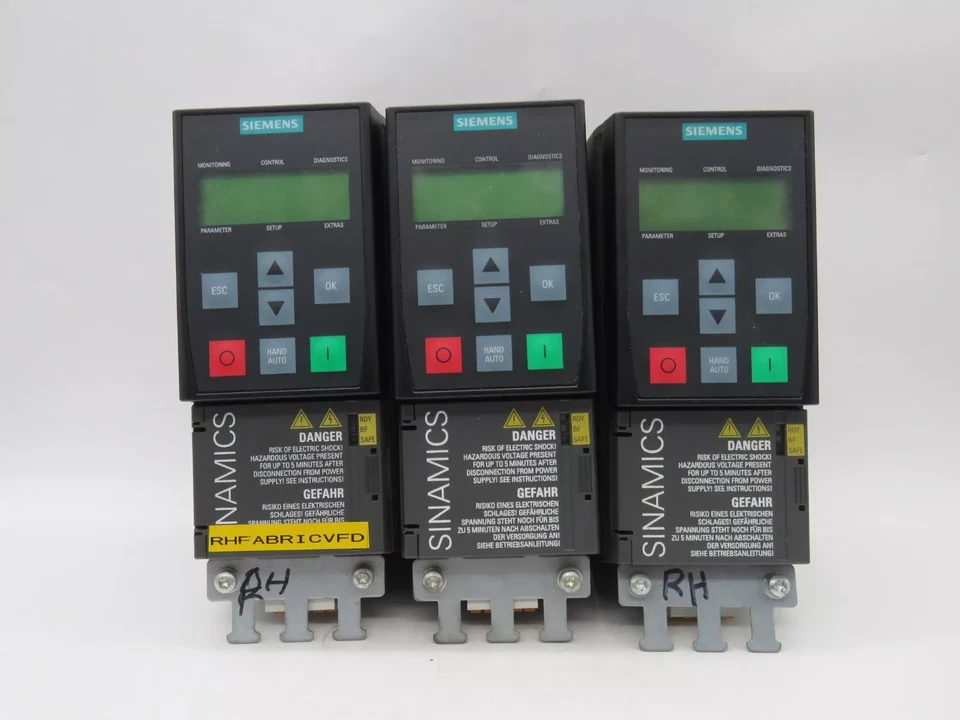 Siemens 6SL3210-1KE11-8UB2 SINAMICS G120C 0.55KW 3P Inverter Drive & Controller - Image 2 of 4