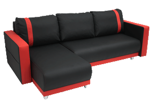 New Corner Sofa Bed With Storage Faux Leather Grey Black Red White Image Is Loading New Corner Sofa Bed With Storage Faux Leather