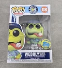 Funko Pop! WEBBLY TIE-DYE Jersey #06 ~ Aquasox Field Exclusive RARE!