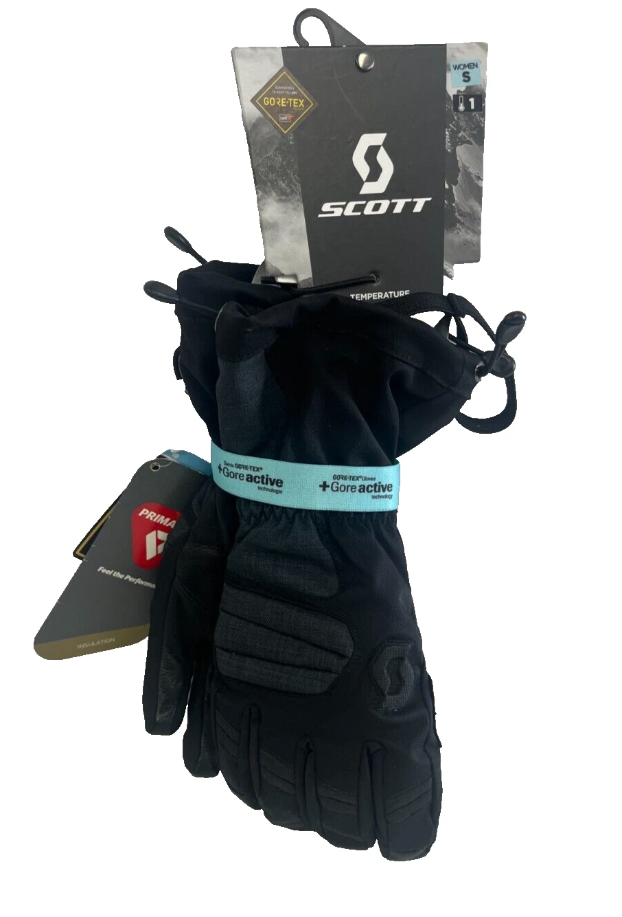 $110 Scott Ultimate Premium GTX Ski Winter Gloves NWT Size S Women's Gore-Tex