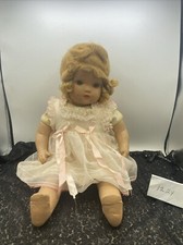 Antique Doll 1930  s Composition Doll With Sleeper Eyes By Horsman NYC Appro 20  
