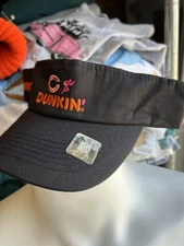 Dunkin Donuts NFL Chicago Bears Store Issued Visor Hat, Black