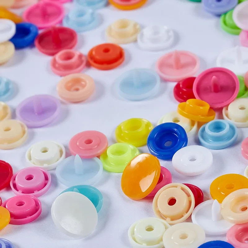 100/50pcs T5 Plastic Resin Snap Buttons for Clothing DIY Garment Press Stud Fast thumbnail 3