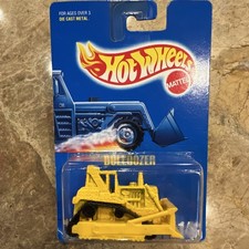 Hot Wheels Classics Caterpillar Bulldozer 1:64 Diecast Metal Yellow/Black