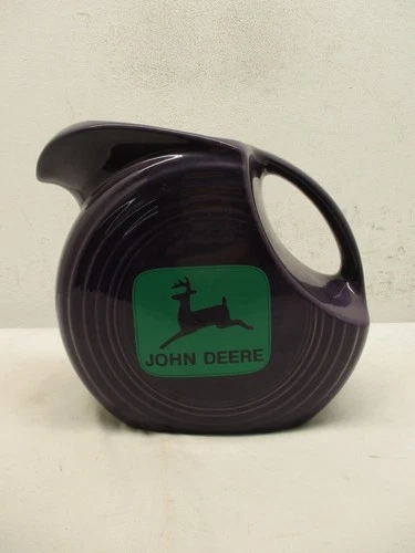 John Deere Fiesta Ware Purple Pitcher Made in USA