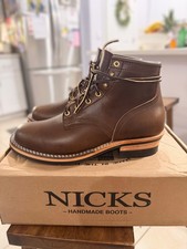 Nicks Boots 5  Semi Dress Roberts British Tan...