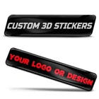 Personalised 3D Doming Gel Decal Custom Name Logo Sticker Car Motorcycle