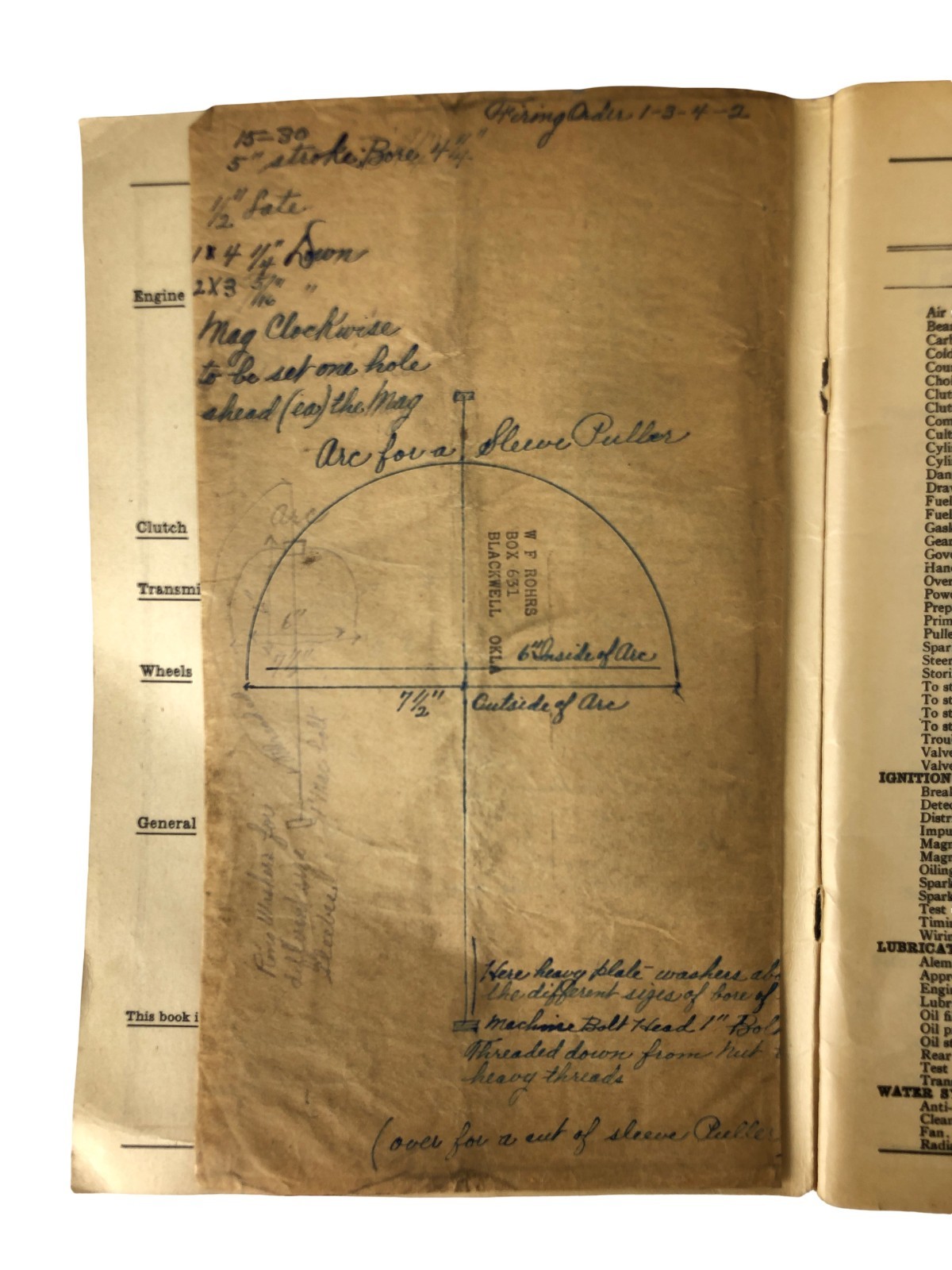 1946 Instruction Book McCormick-Deering Farmall Tractor International Harvester