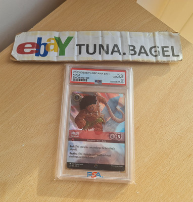 PSA 10 Lorcana Enchanted 212 Maui Hero to All The First Chapter | eBay
