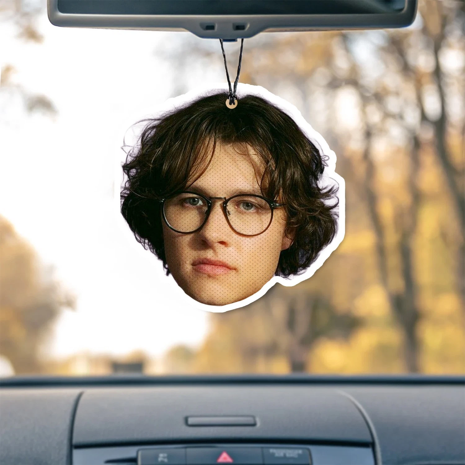David Kushner Unscented Hanging Car Air Freshener Freshie