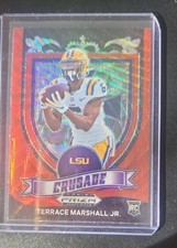2021 Panini Prizm Draft Picks  Crusade Terrace Marshall Jr. #180 Ruby Wave Prizm