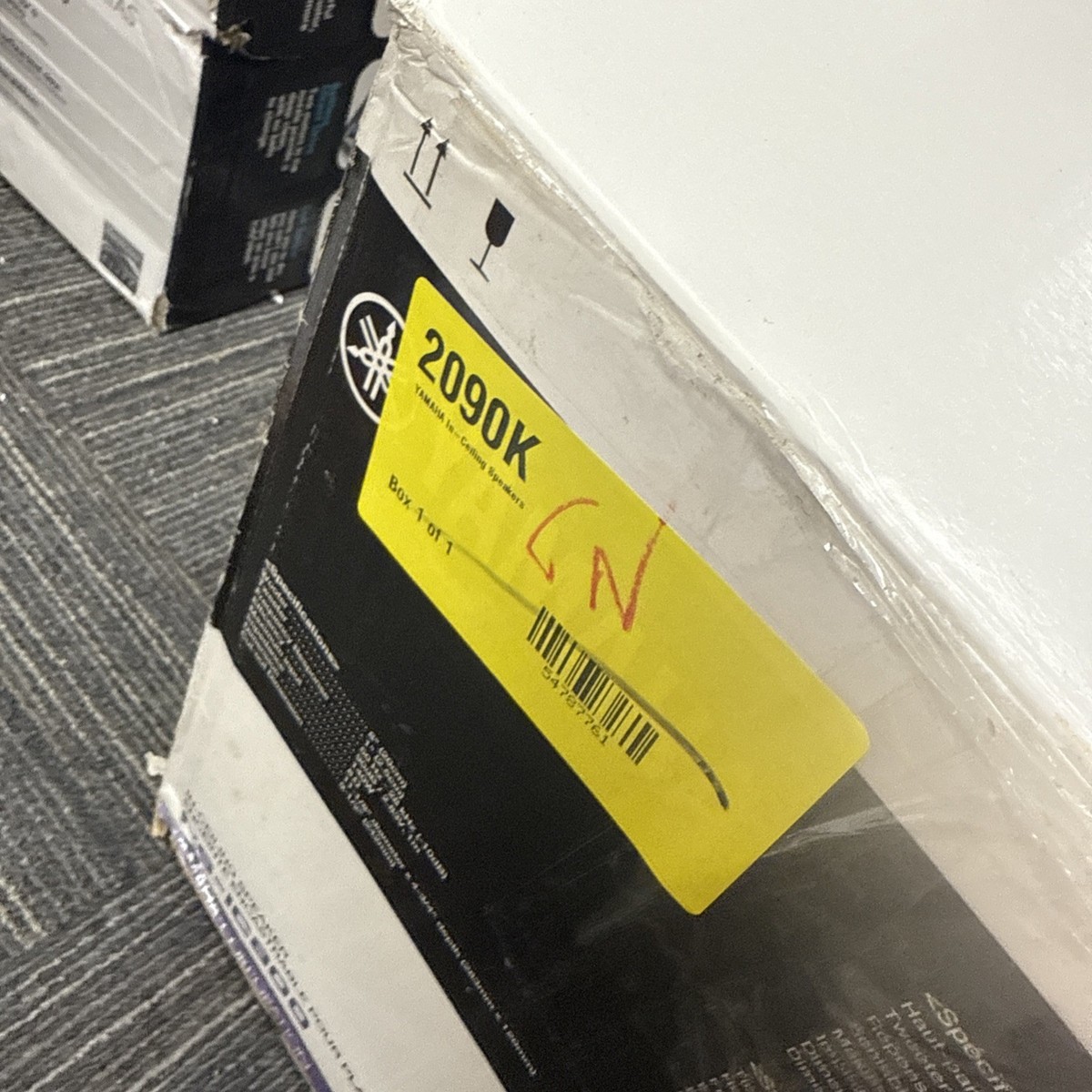 Yamaha NSIC800 2-Way White RMS Speakers - Pair for sale online | eBay