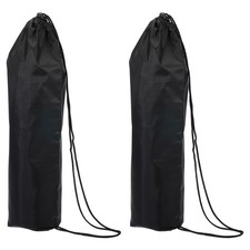 18.5"x4.3" Long Monopod Carrying Case Bag, 2 Pack Nylon Carry Bag with Strap