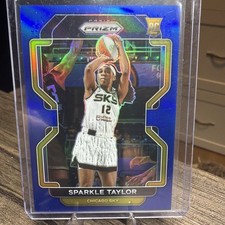 2022 Panini Prizm WNBA - Sparkle Taylor #43 Blue Prizm /149 (RC)