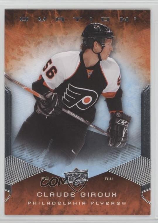 2008-09 Upper Deck Ovation Claude Giroux #84 Rookie RC 03uh