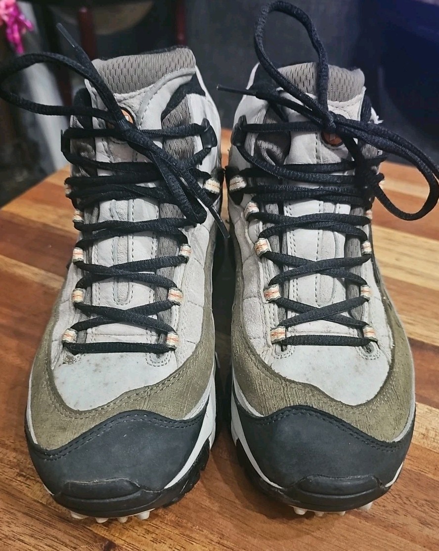 Merrell Pulse II scarpe da trekking impermeabili invernali verdi 80378 donna taglia 9 5
