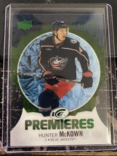 2023-24 Upper Deck Ice - Ice Premieres Hunter McKown #188 Green 8/299 (RC)