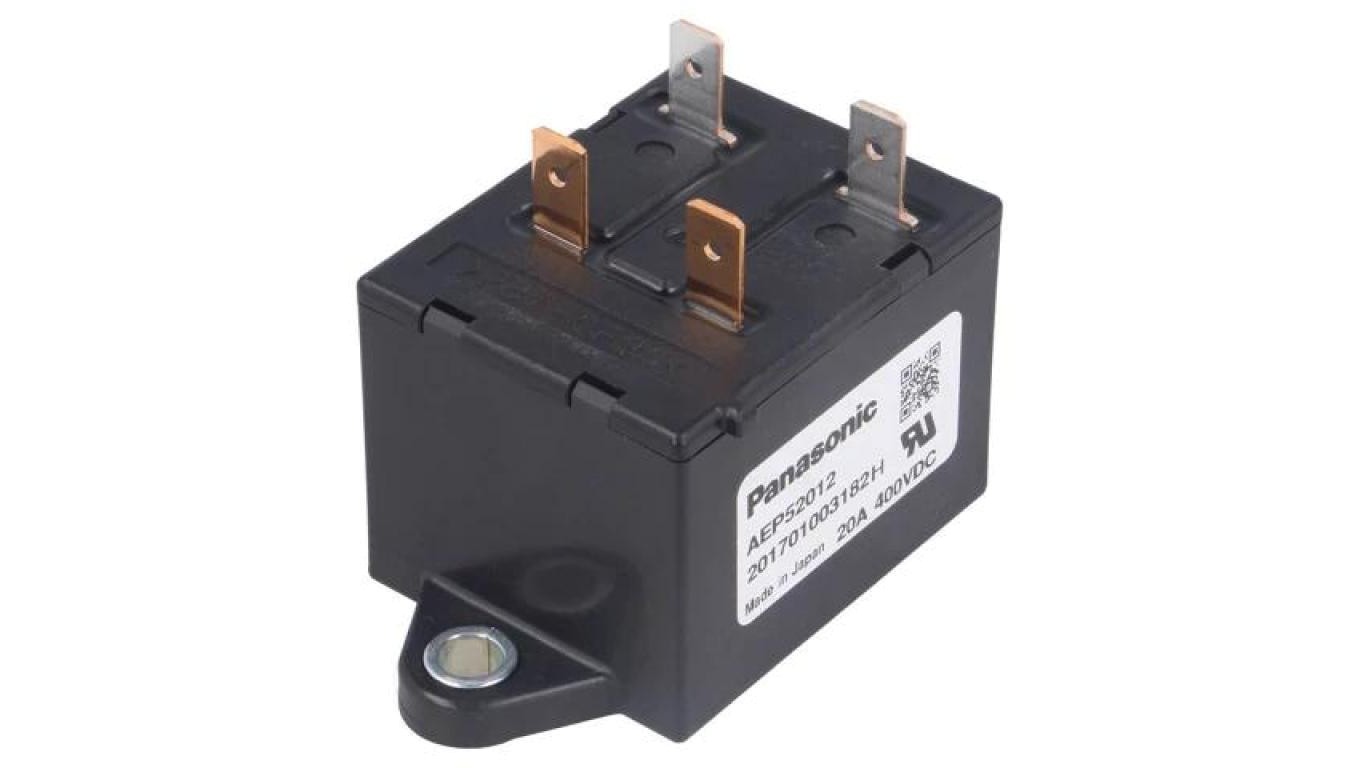 Electromagnetic Relay SPST-NO Coils: 12VDC for AEP52012