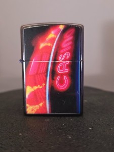Zippo Lighter- 2003  20613  Luck be a Lighter, mood indigo fisnish, NIB