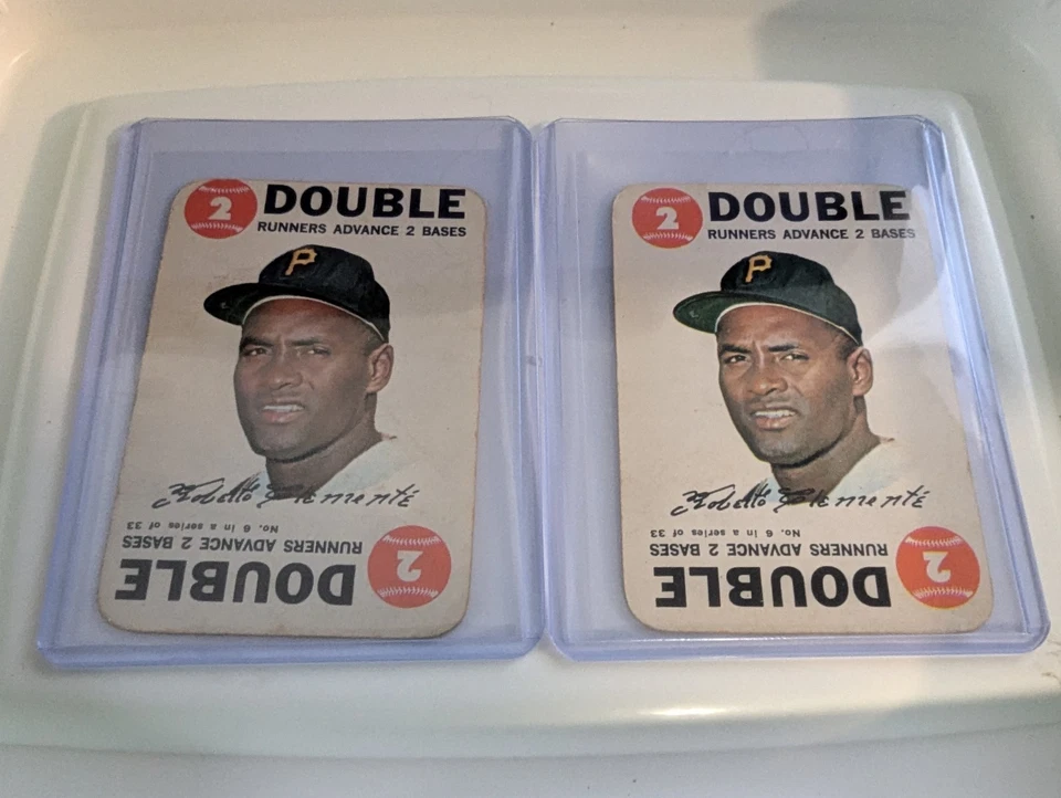 1968 Topps Juego (34) Cartas Salón de la Fama Lote Conjunto Parcial/Lote Mantle Clemente Rose Mays Foto 4 de 4