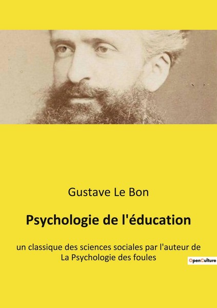 Psychologie De L'éDucation Gustave Le Bon Taschenbuch Kartoniert / Broschiert-image