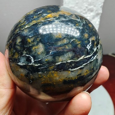 500g WOW! Natural Rare Pietrsite Crystal ball Quartz Sphere Healing