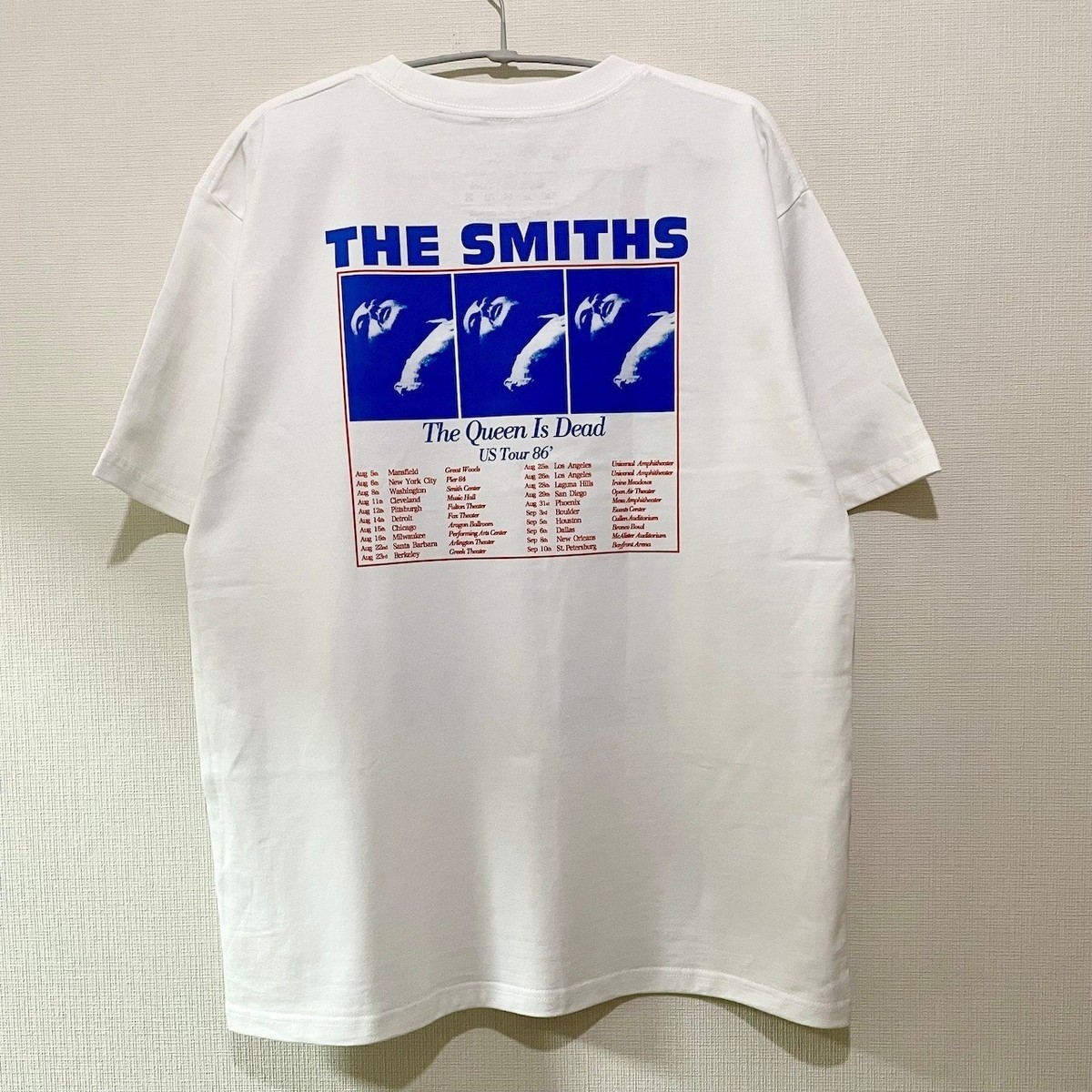 THE SMITHS - The Queen Is Dead US Tour 86 Unisex T-Shirt S-5XL